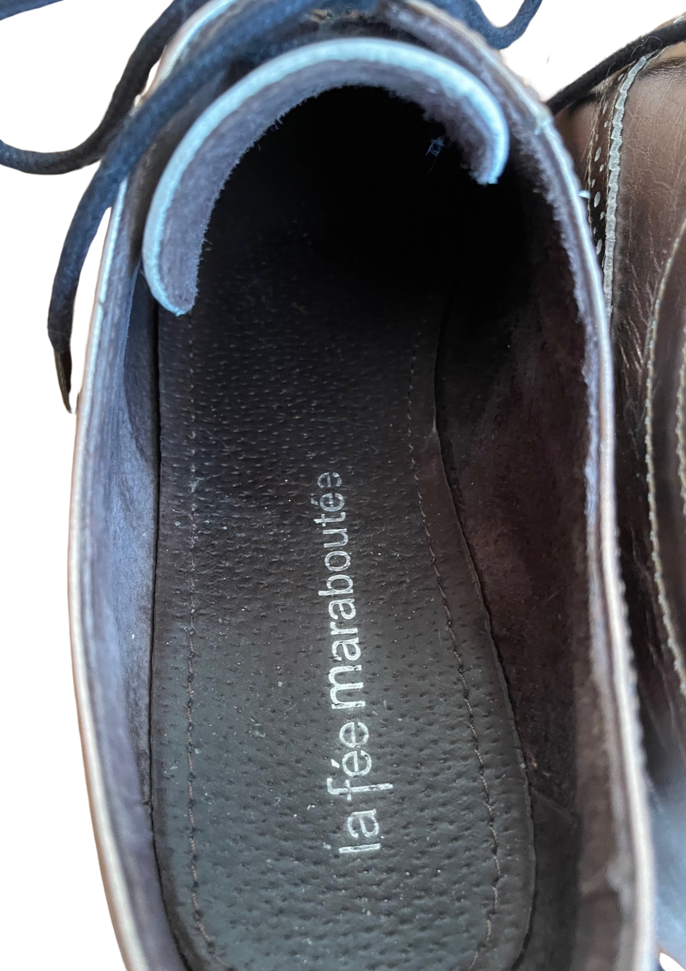👜 Chaussures en cuir argenté Pointure 40 👜