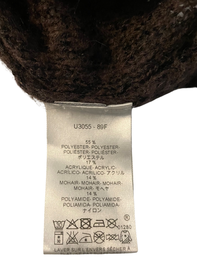 Pull pailleté en mohair mélangé Taille 40