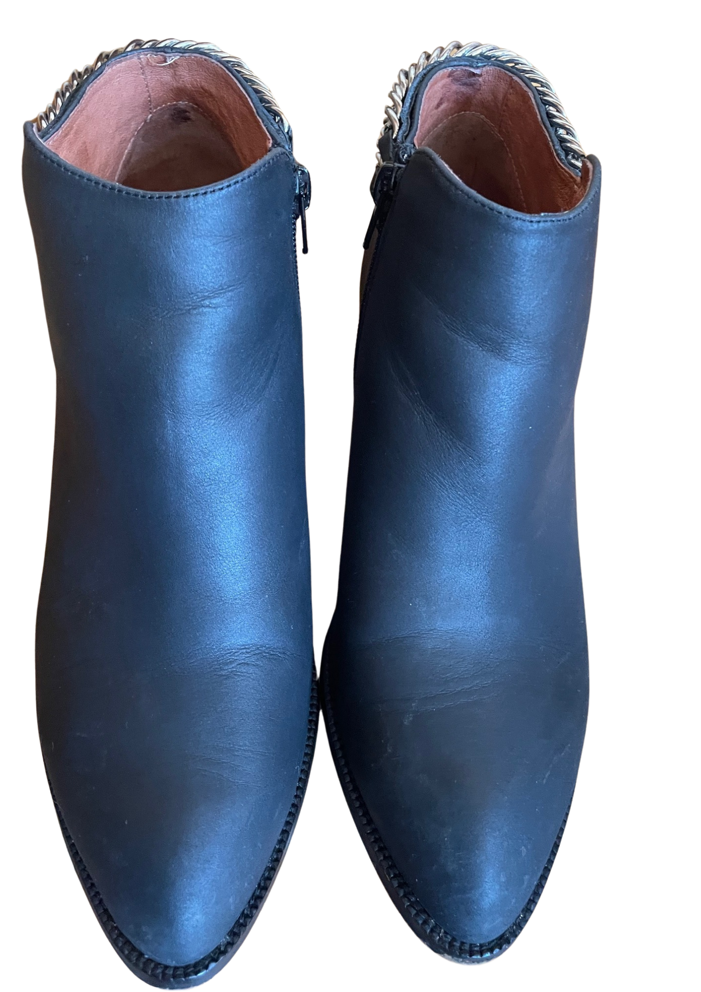 🖤 Bottines à talons transparents Talons Pointure 39 🖤