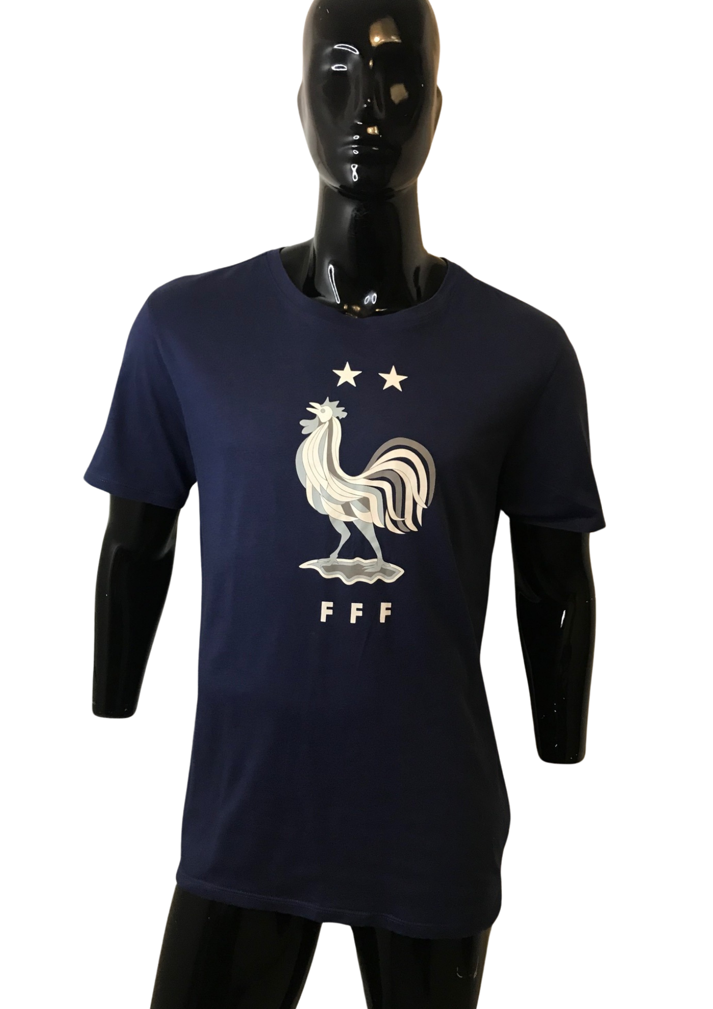 👕⚽ Tee-shirt  bleu marine – Taille L ✨