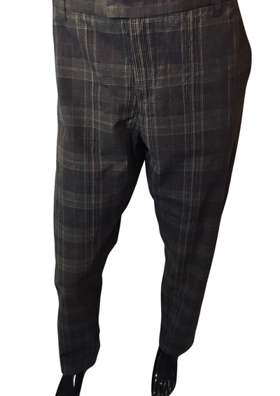 🖤 Pantalon à carreaux Taille 46 👔