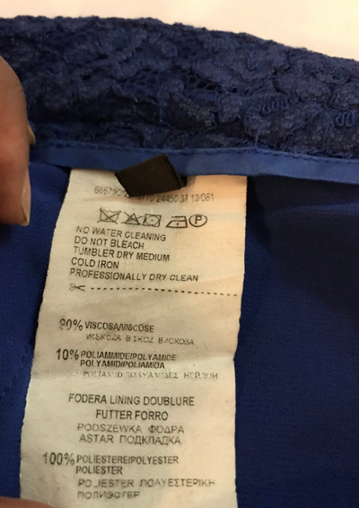 Pantalon slim en dentelle Taille 36