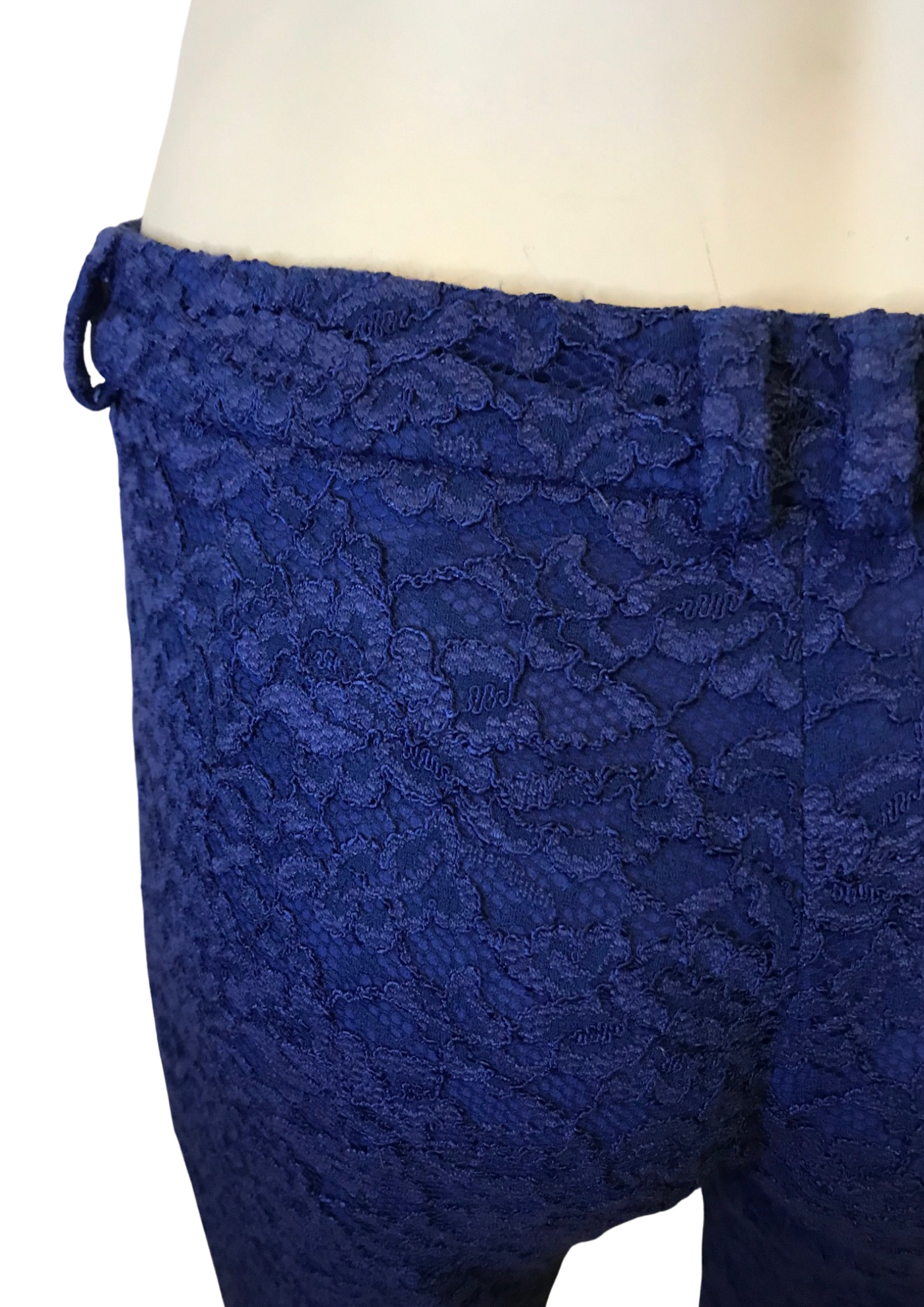 Pantalon slim en dentelle Taille 36