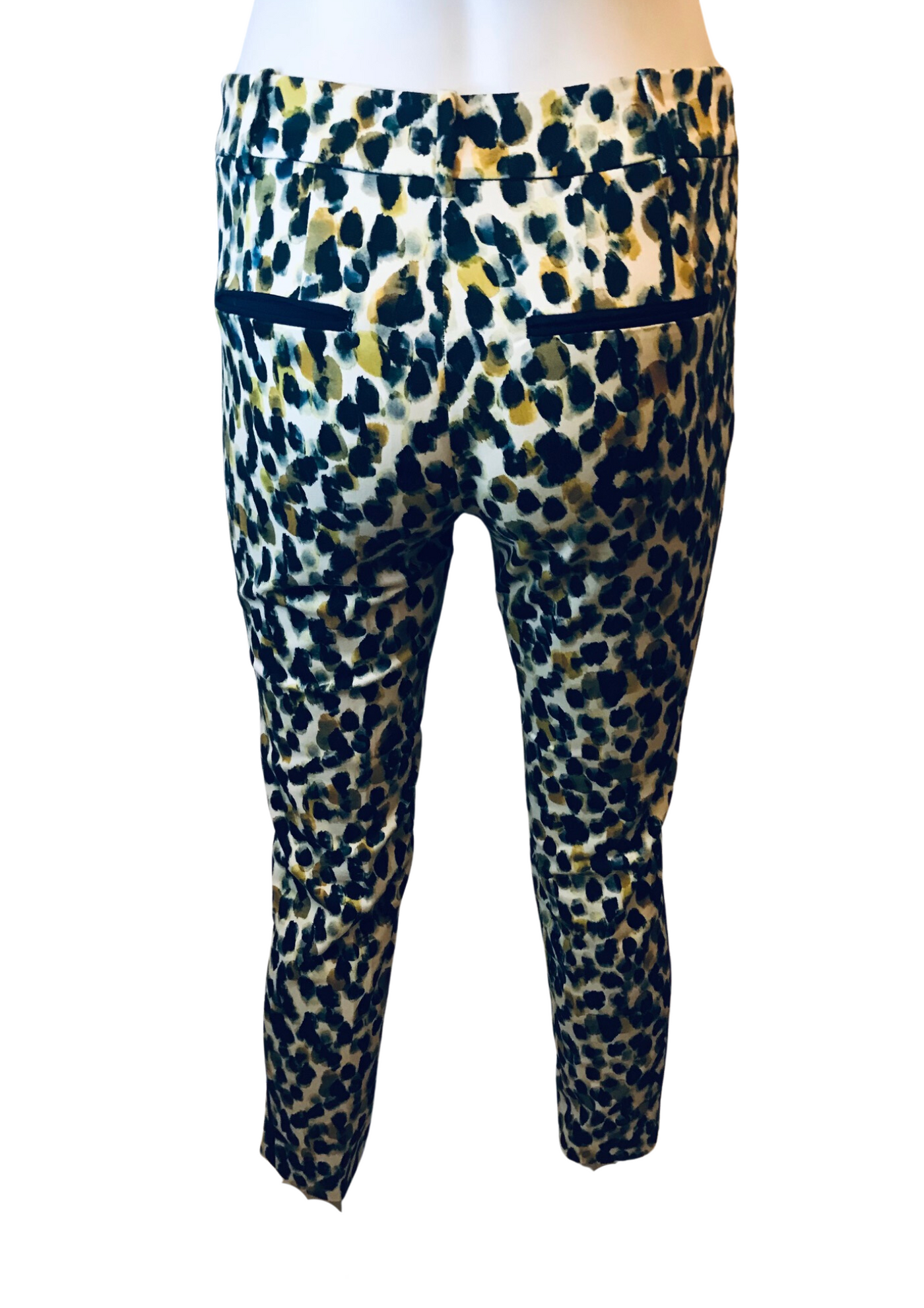 Pantalon slim à motifs Taille 34