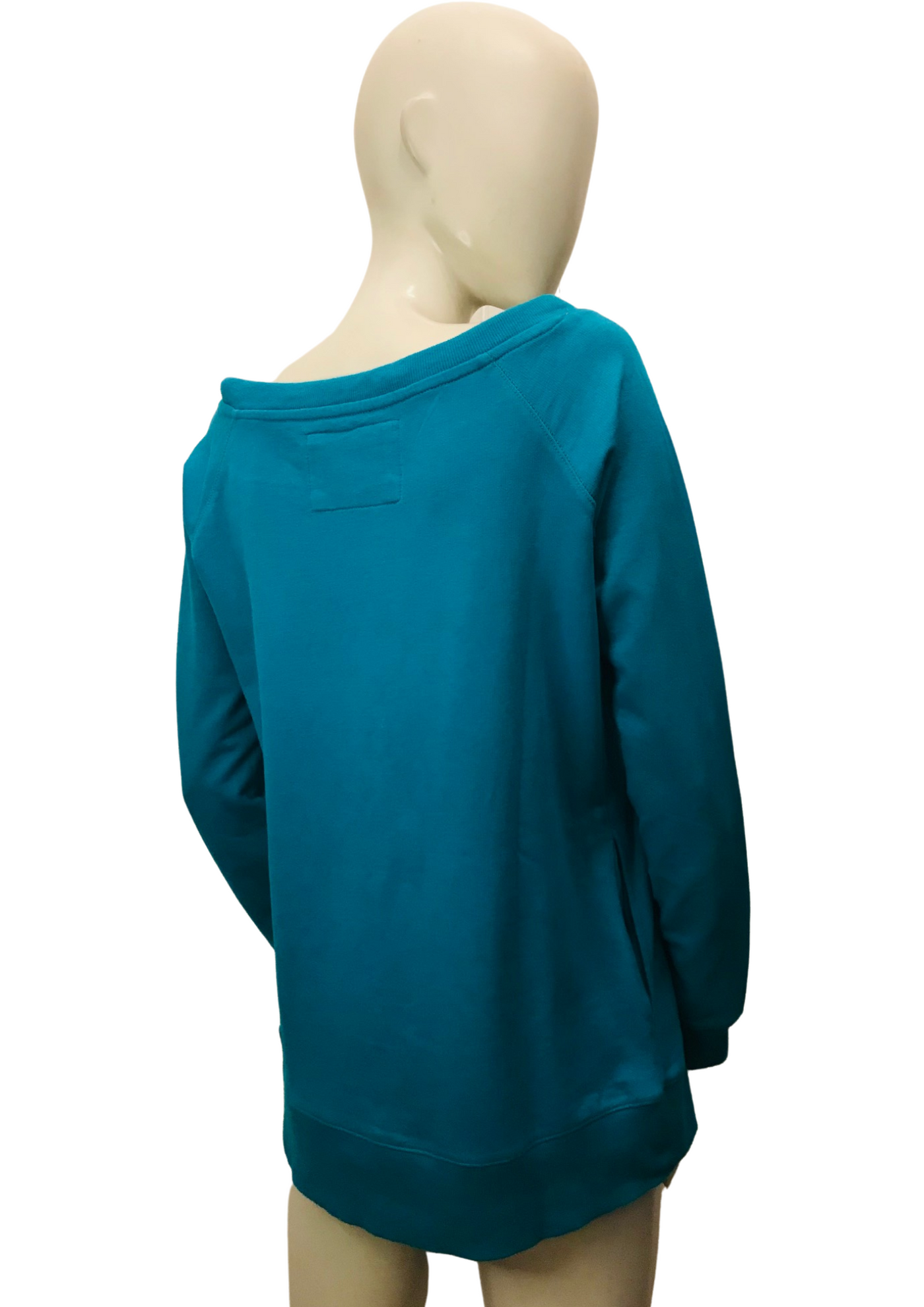 Sweat turquoise Taille 40