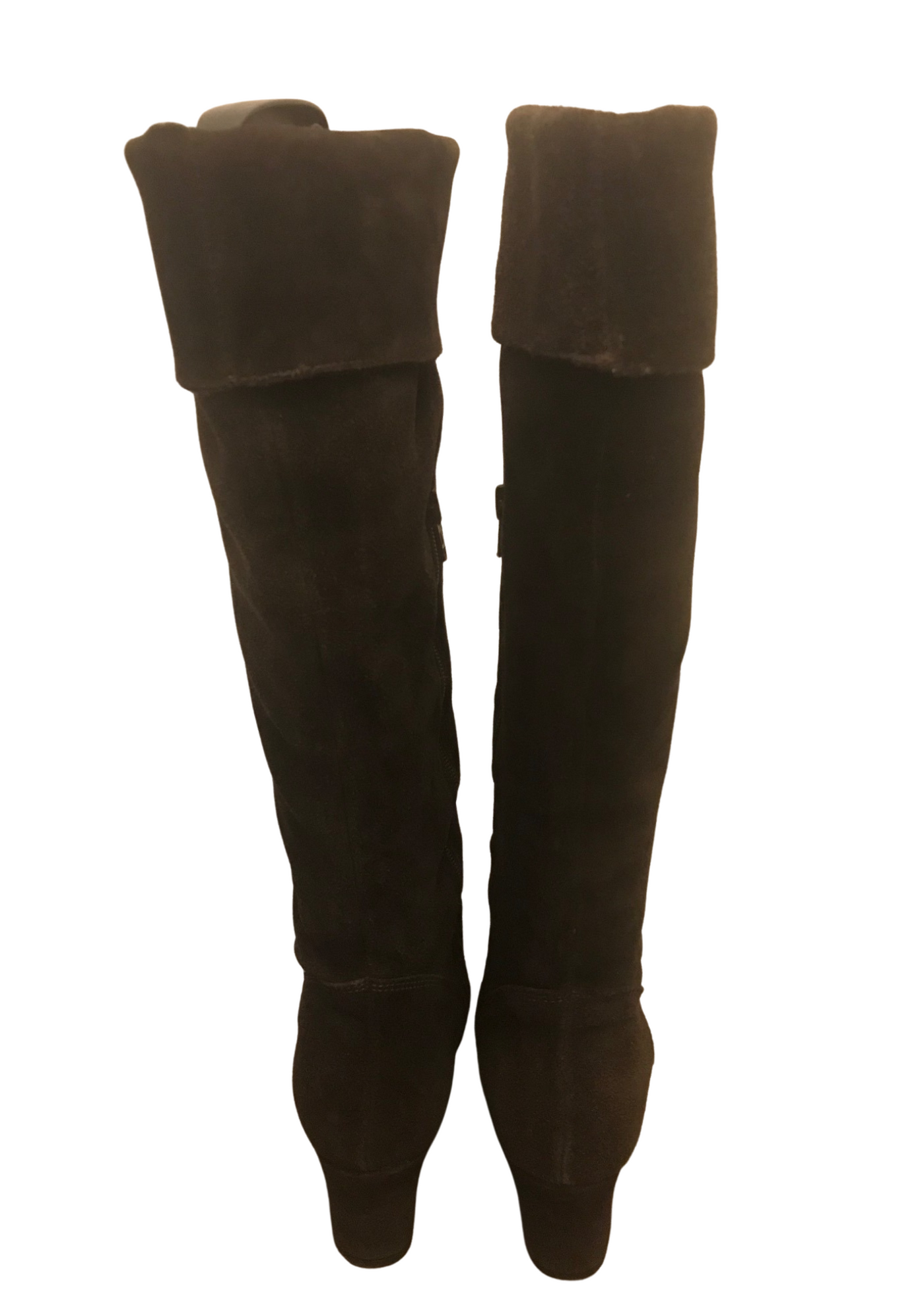 Bottes compensées en daim Pointure 38