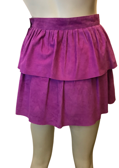 Jupe en daim Taille 34 (Neuve)