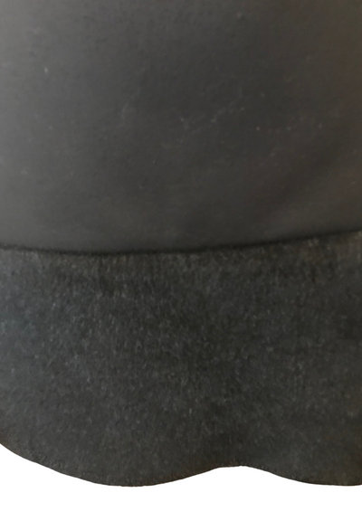 Jupe courte empiècement fausse fourrure Taille 40