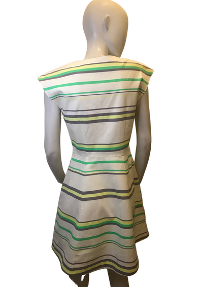 Robe rayée sans manches Taille 36