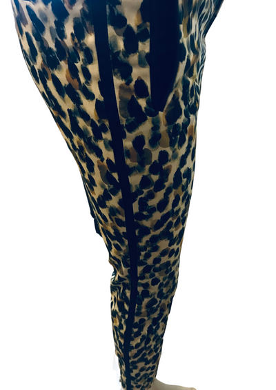 Pantalon slim à motifs Taille 34