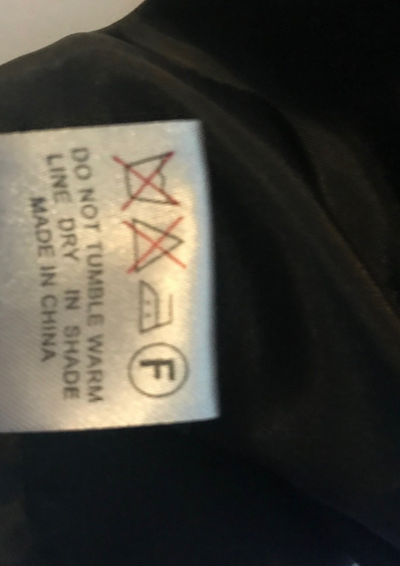 Robe grise nœud à l'avant Taille 38 (neuve)