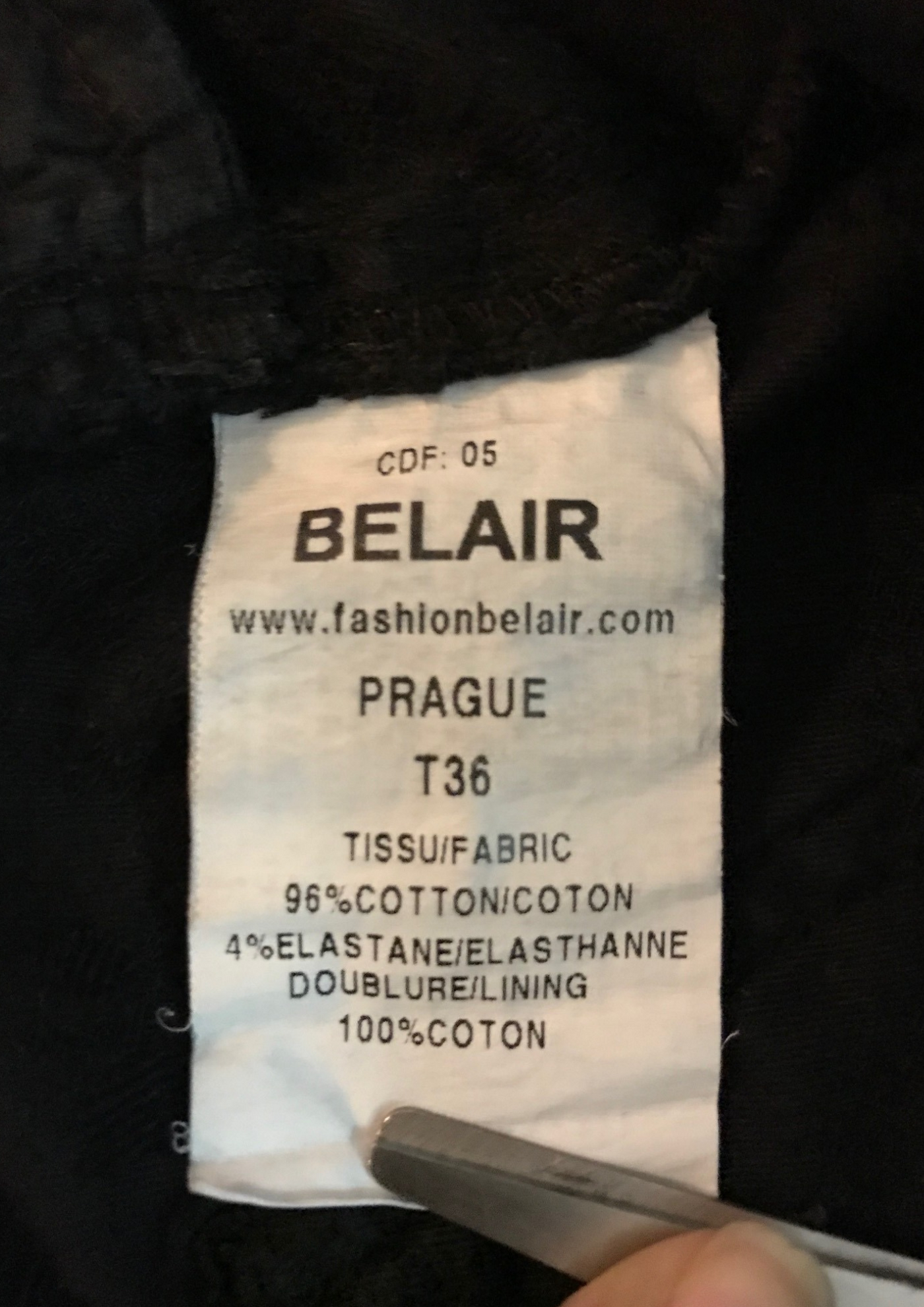 Jean slim à motifs Taille 36