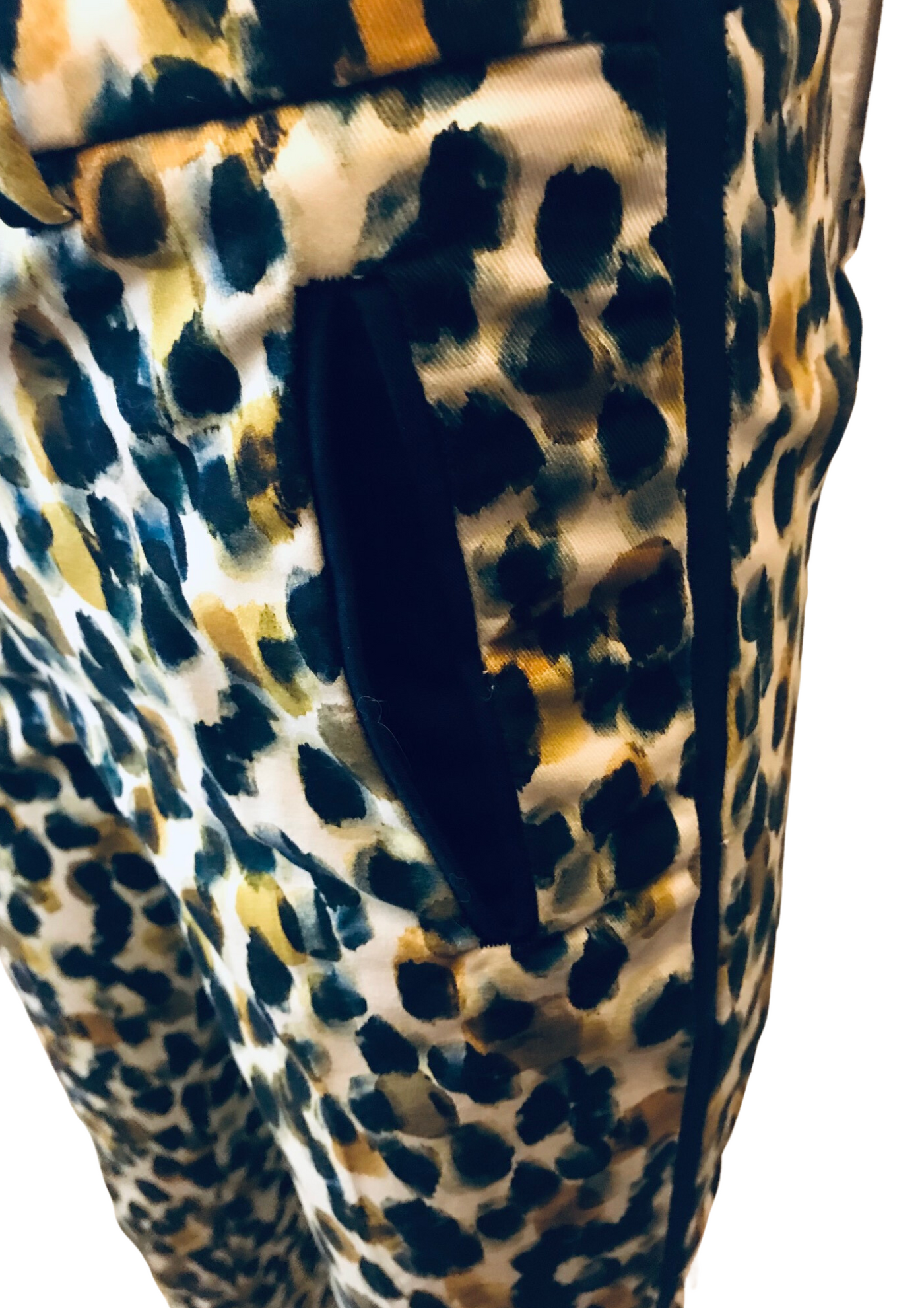 Pantalon slim à motifs Taille 34