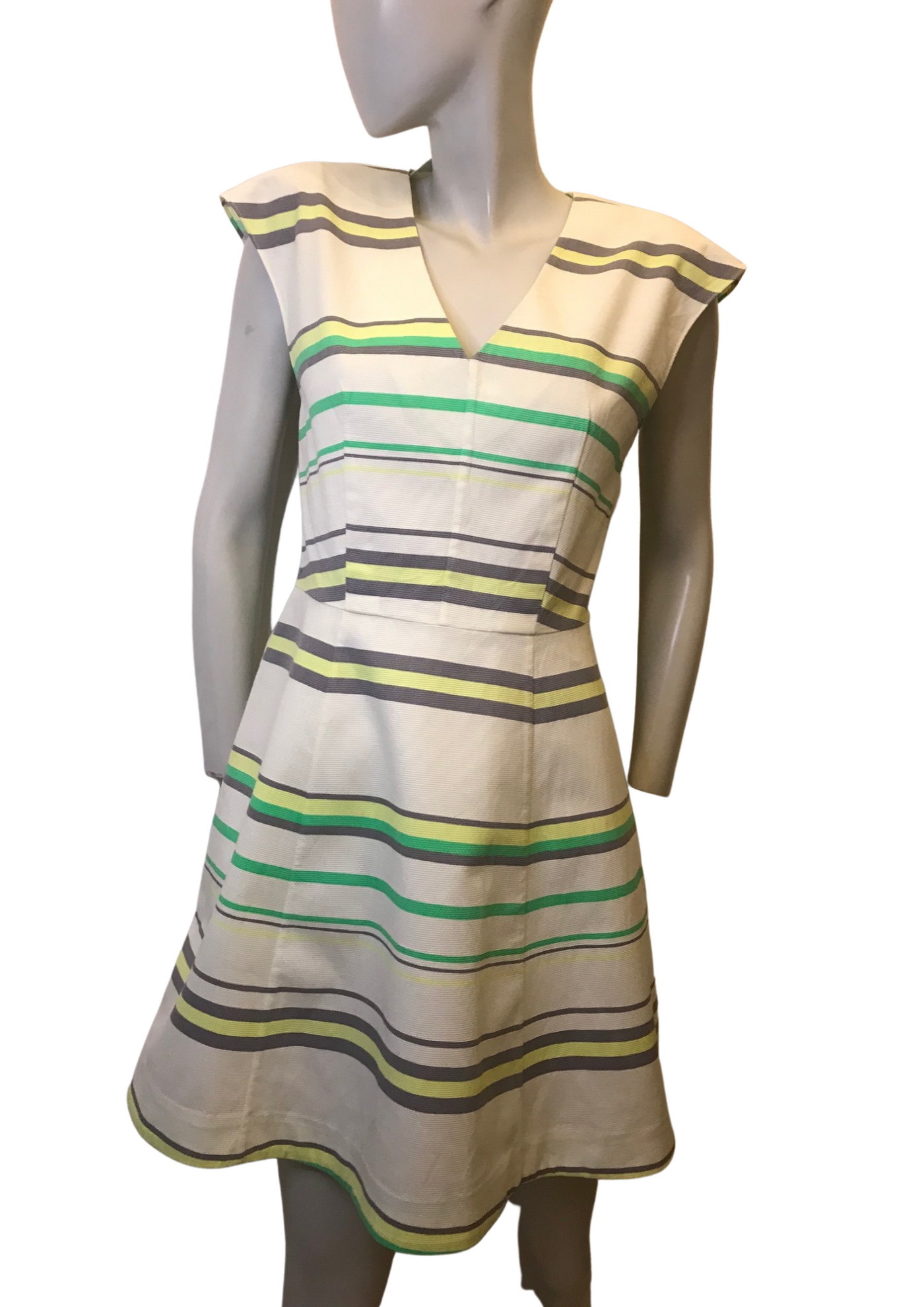 Robe rayée sans manches Taille 36