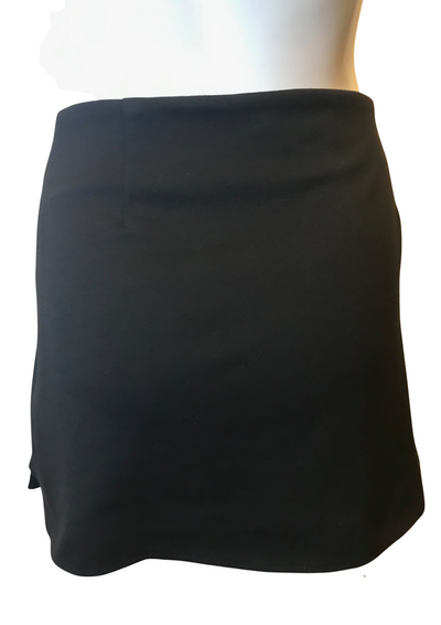 Jupe courte empiècement fausse fourrure Taille 40