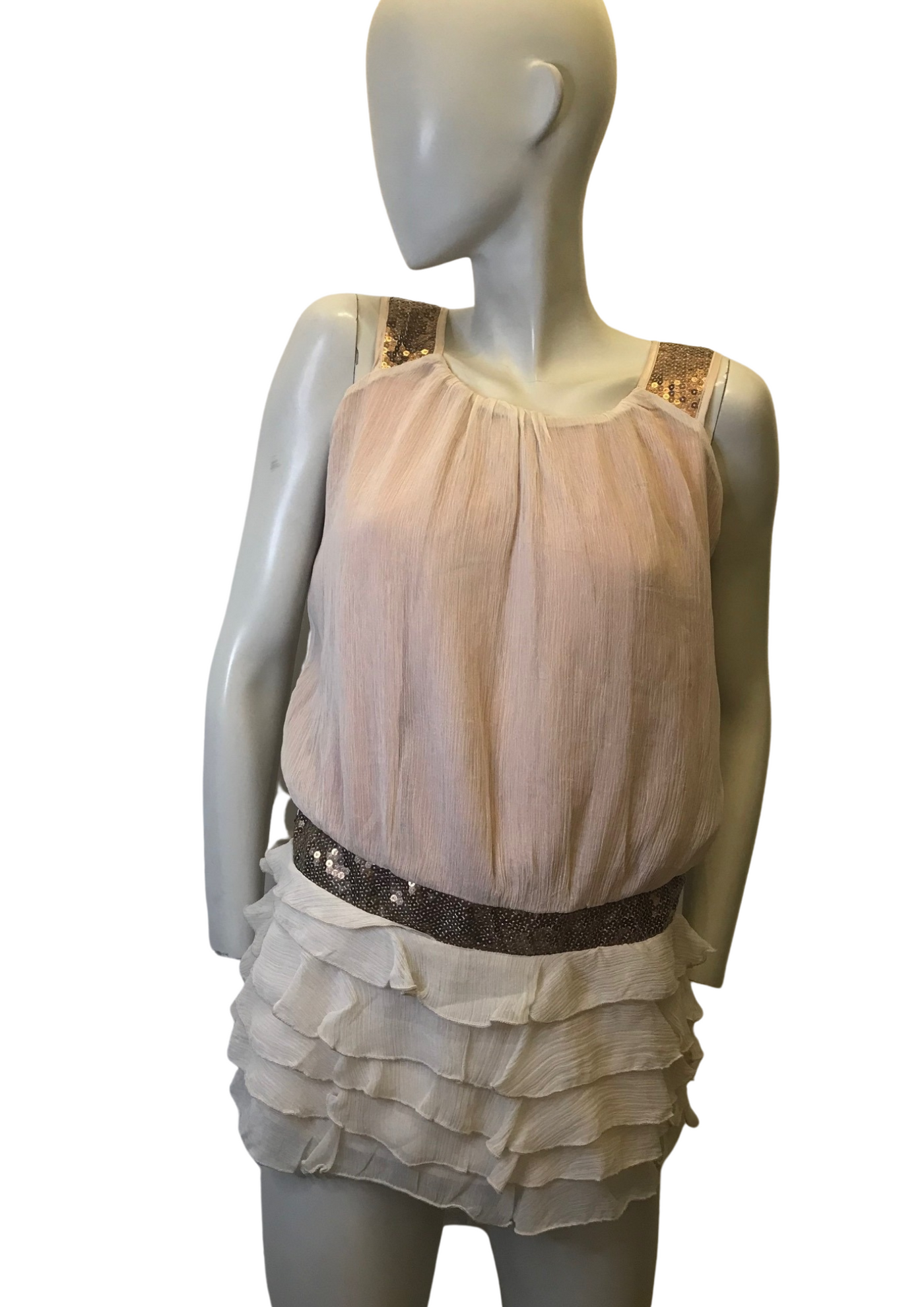 Blouse beige rosé Taille 40