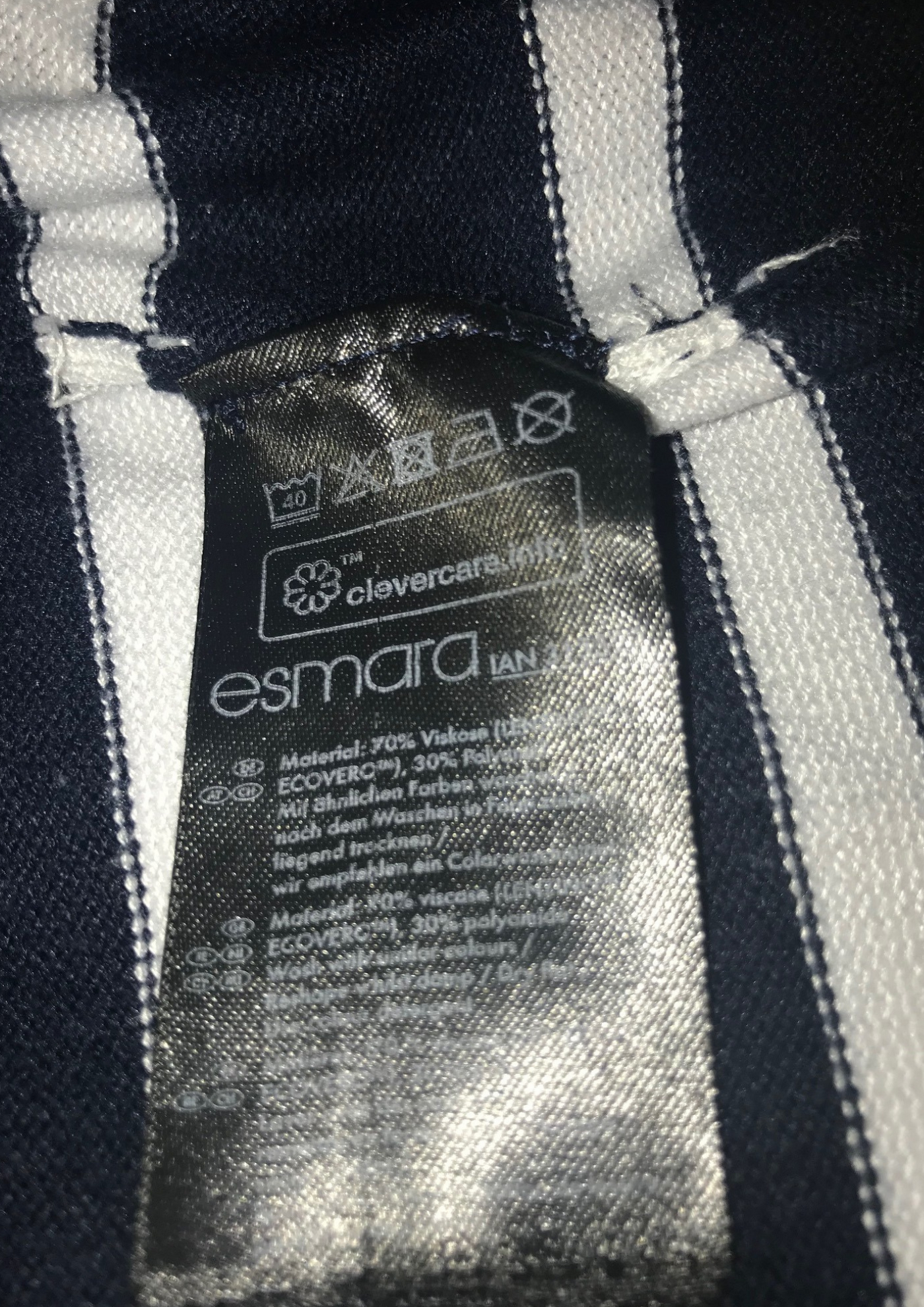 Pull marinière Taille 44