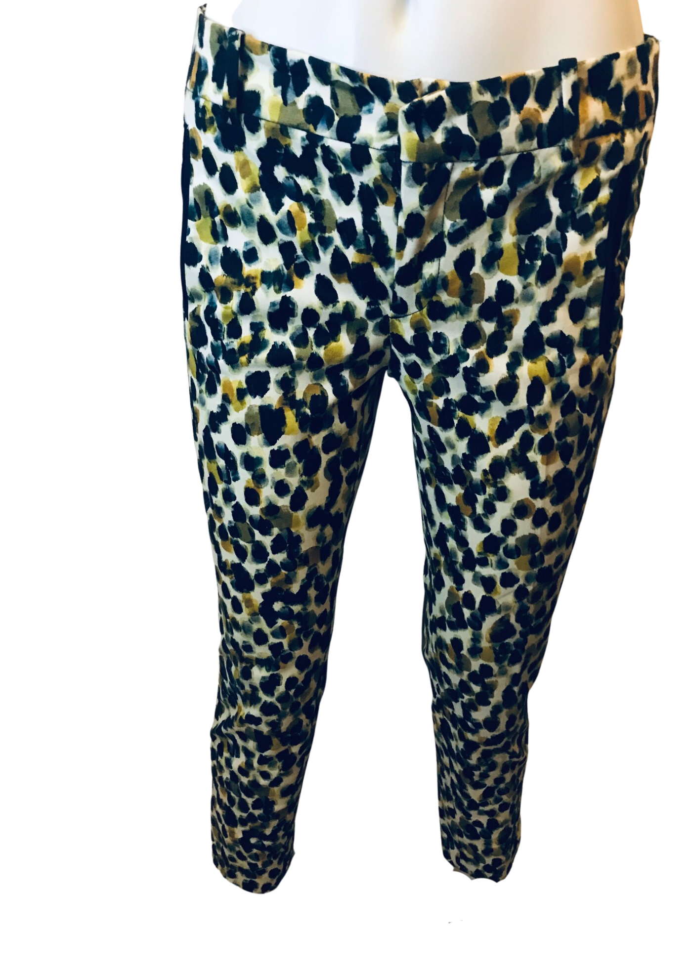 Pantalon slim à motifs Taille 34