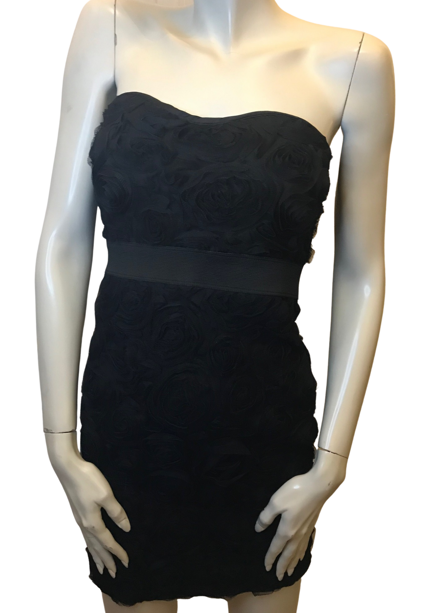 Robe bustier empiècement roses Taille 36