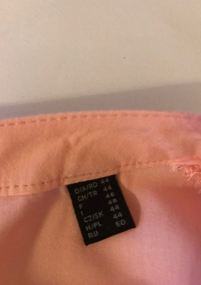 Blouse corail Taille 46