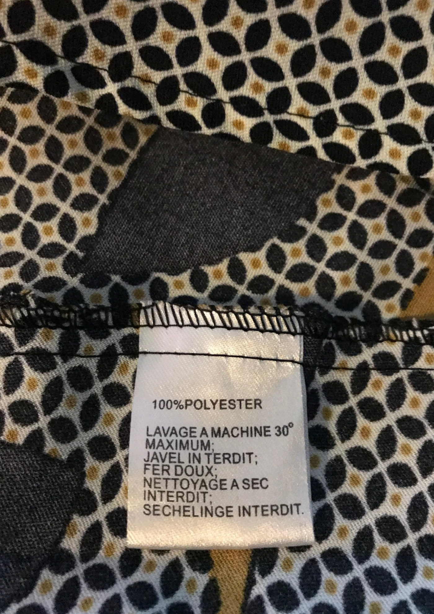 Robe à motifs wax Taille 36