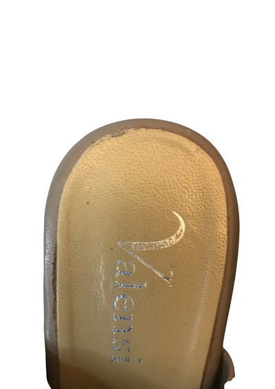 Sandales compensées en cuir vegan Pointure 38
