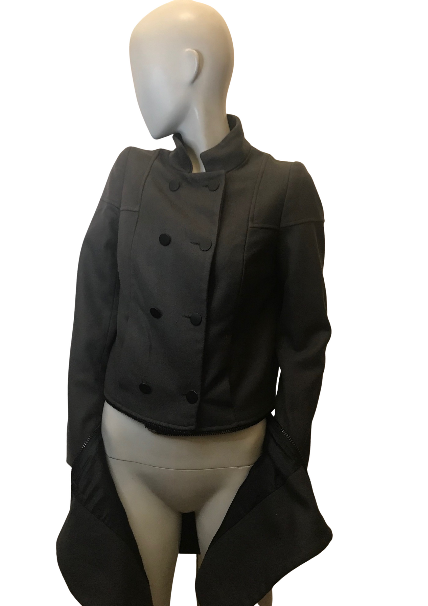 Manteau 2 en 1 laine et cachemire Taille 38