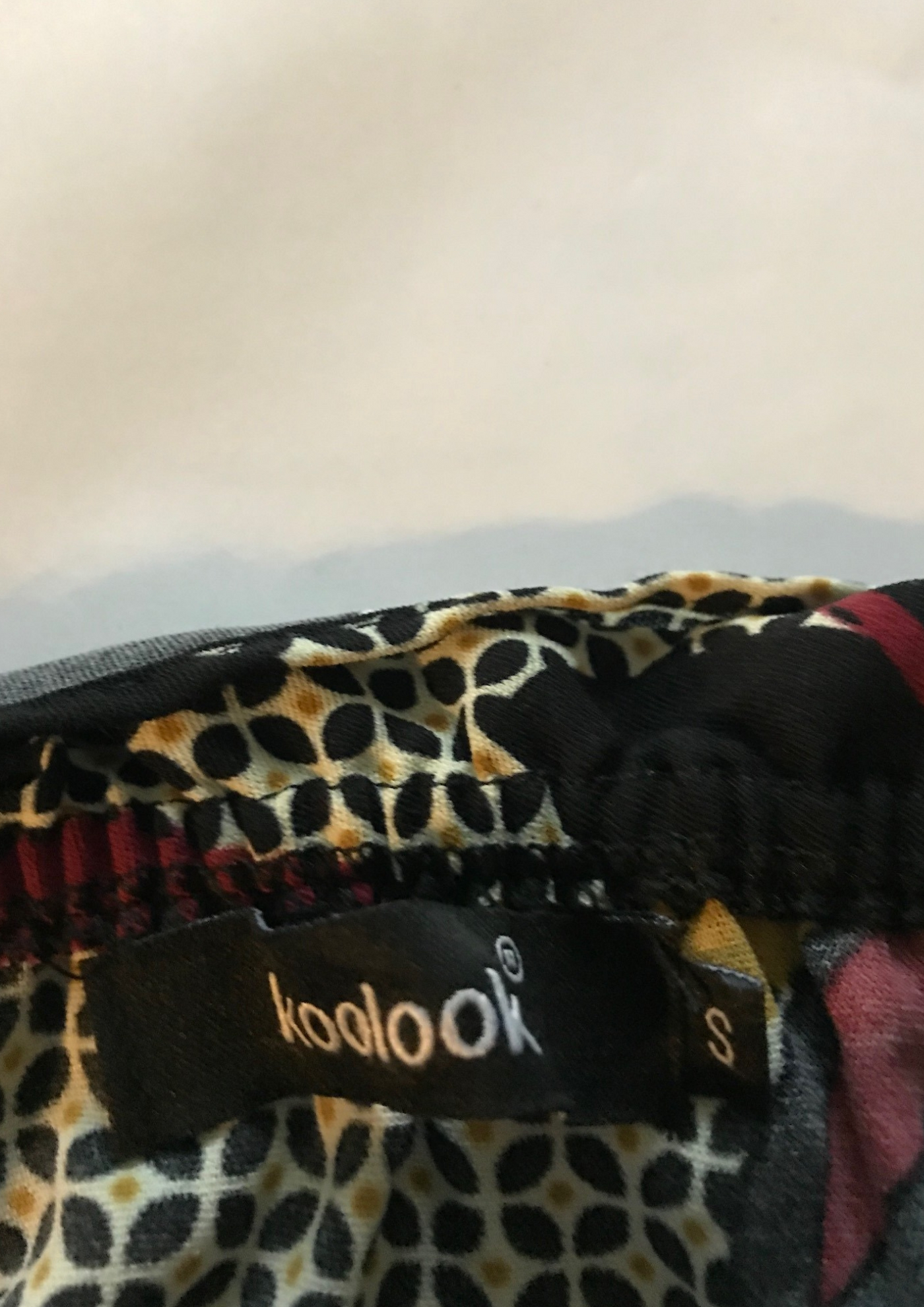 Robe à motifs wax Taille 36