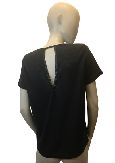 Top en lin mélangé Taille 40