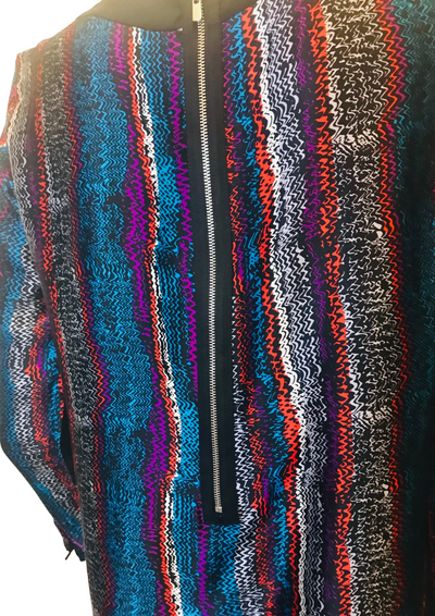 Robe à motifs serpent 100% soie Taille 38