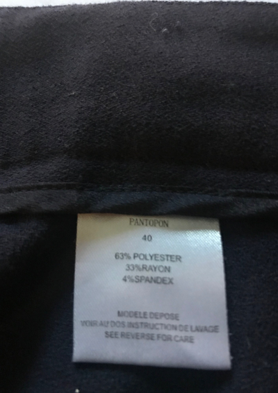 Pantalon carotte Taille 40