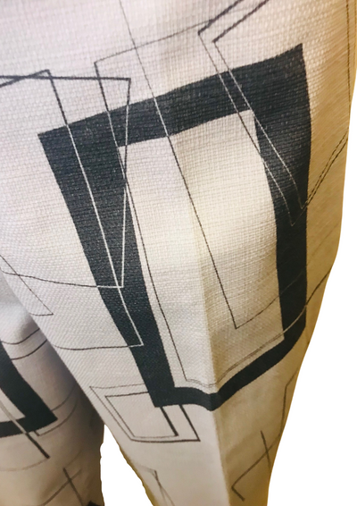 Pantalon à motifs géométriques Taille 42 (Neuf)