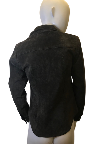 Veste marron daim Taille 34