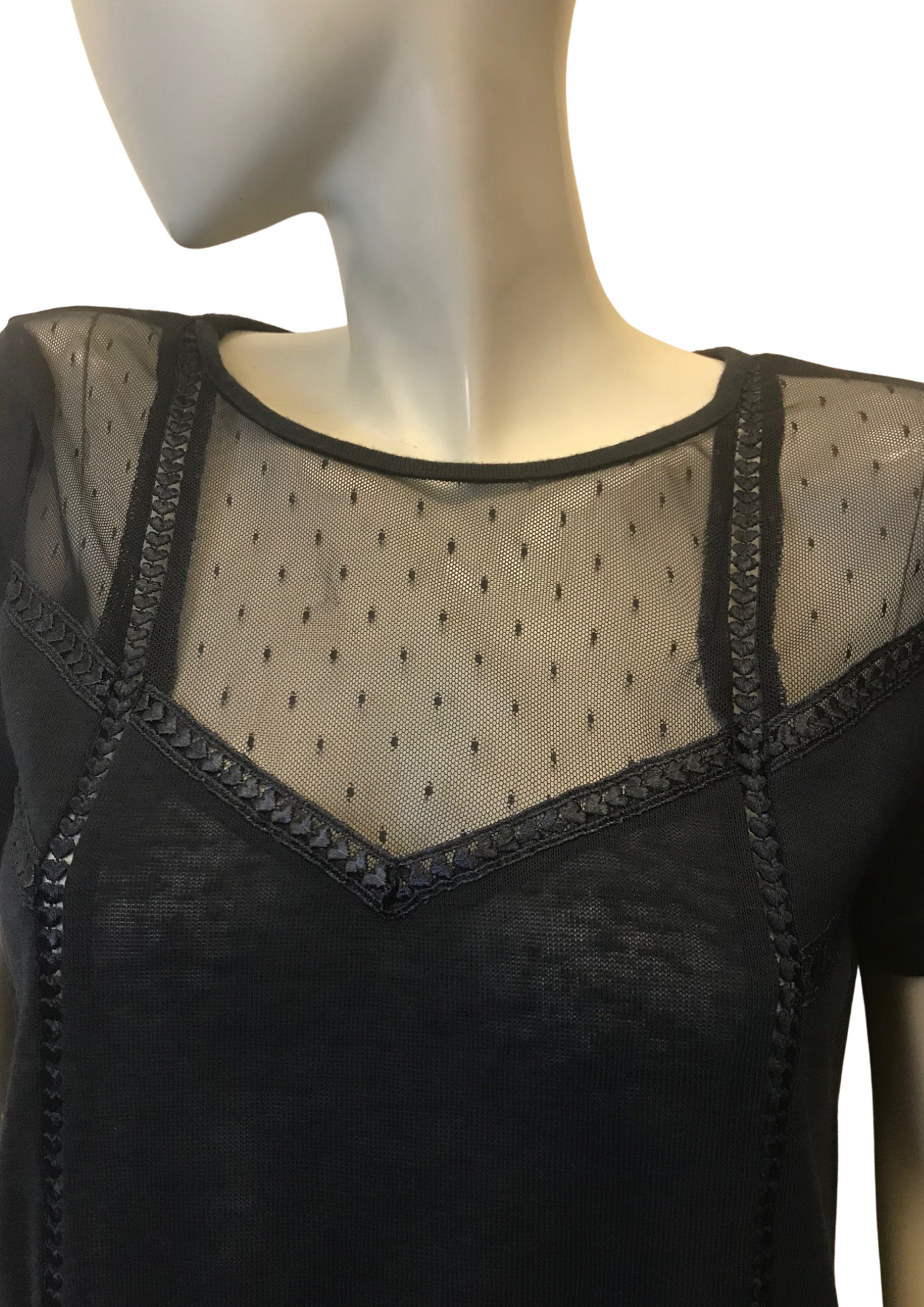 Top en lin mélangé Taille 40