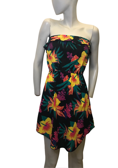 Robe bustier - Papaye et Domino