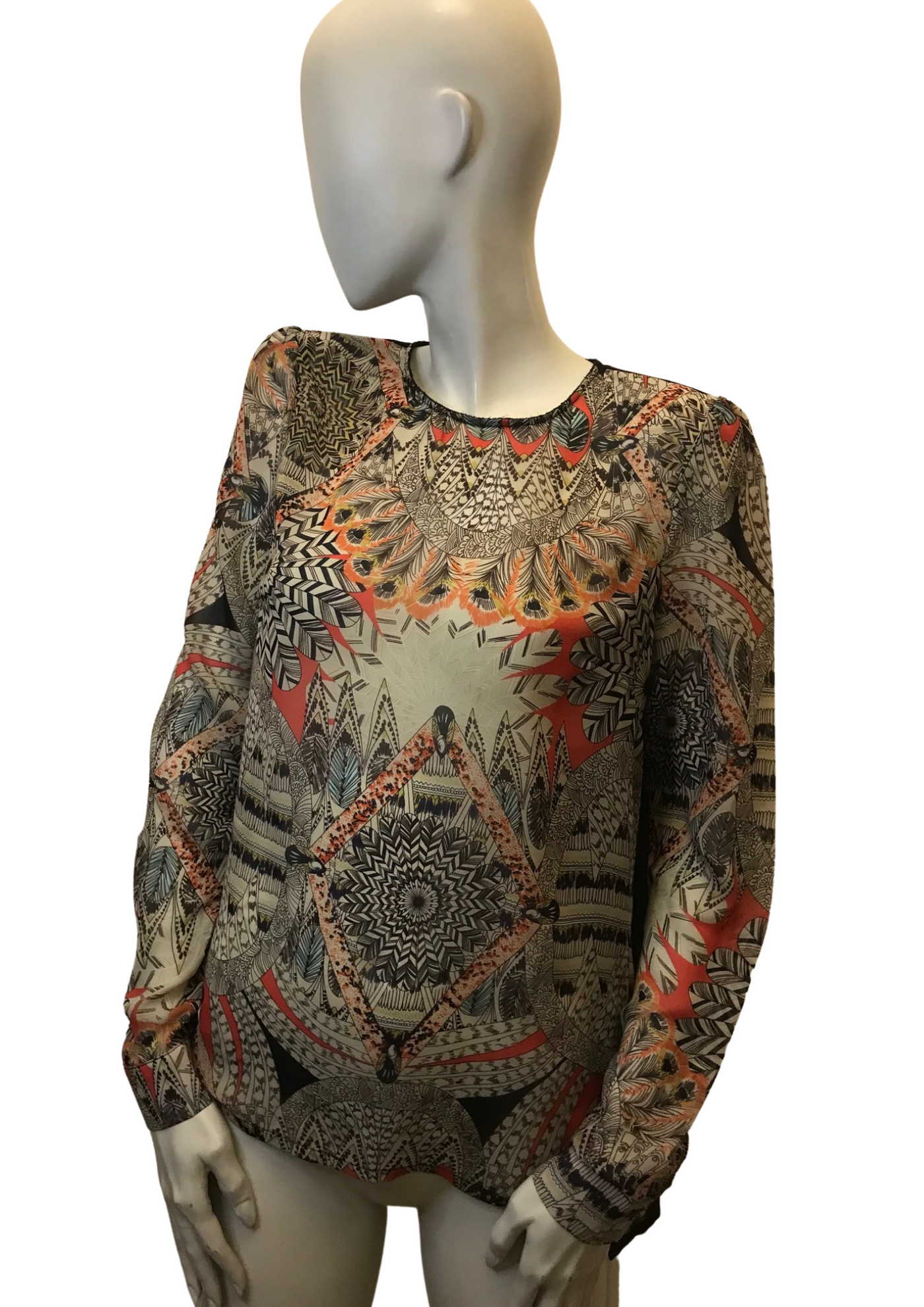 Blouse à motifs Taille 38