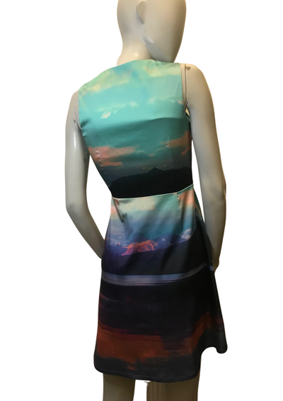 Robe à motifs nuages Taille 36