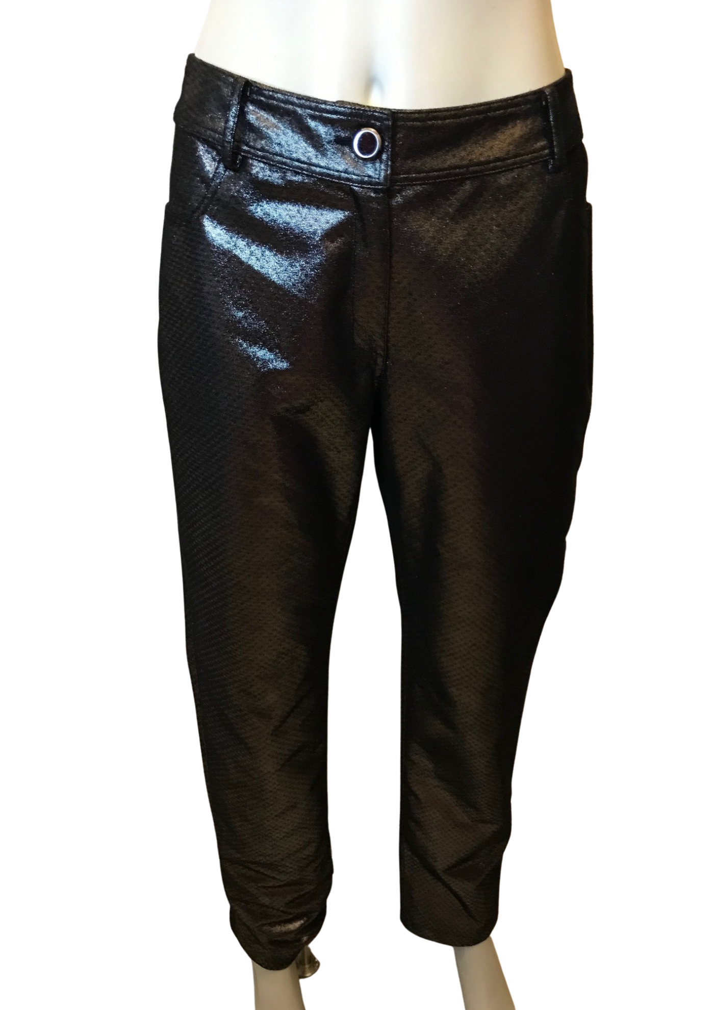 Pantalon droit argenté Taille 42