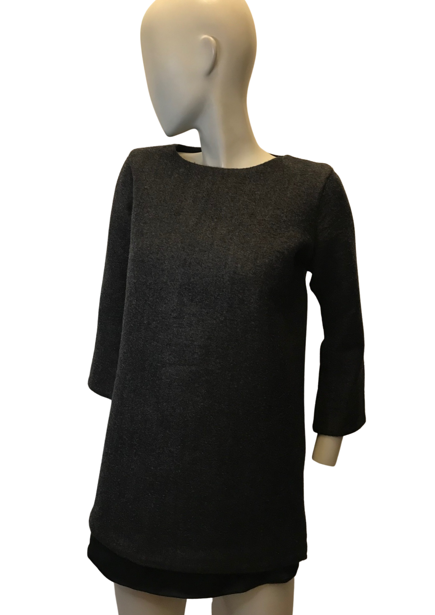 Robe en laine mélangée Taille 38