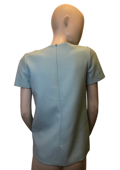 Blouse bleu ciel style années 60 Taille 36