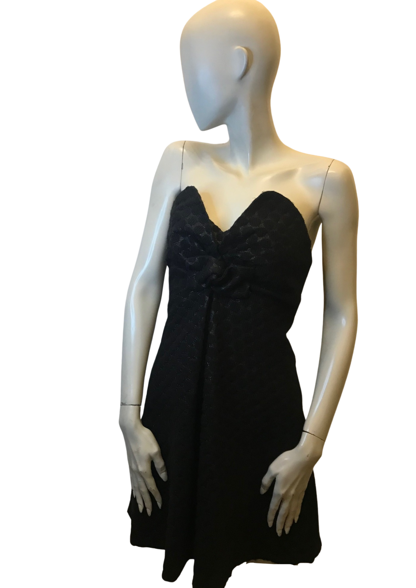 Robe bustier en laine mélangée Taille 36