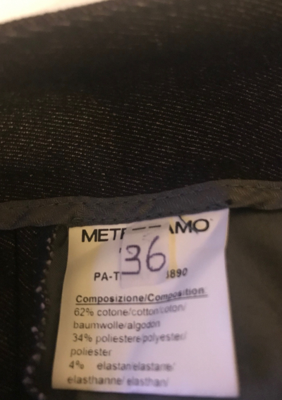 Pantalon slim motifs à paillettes Taille 32 (Neuf)