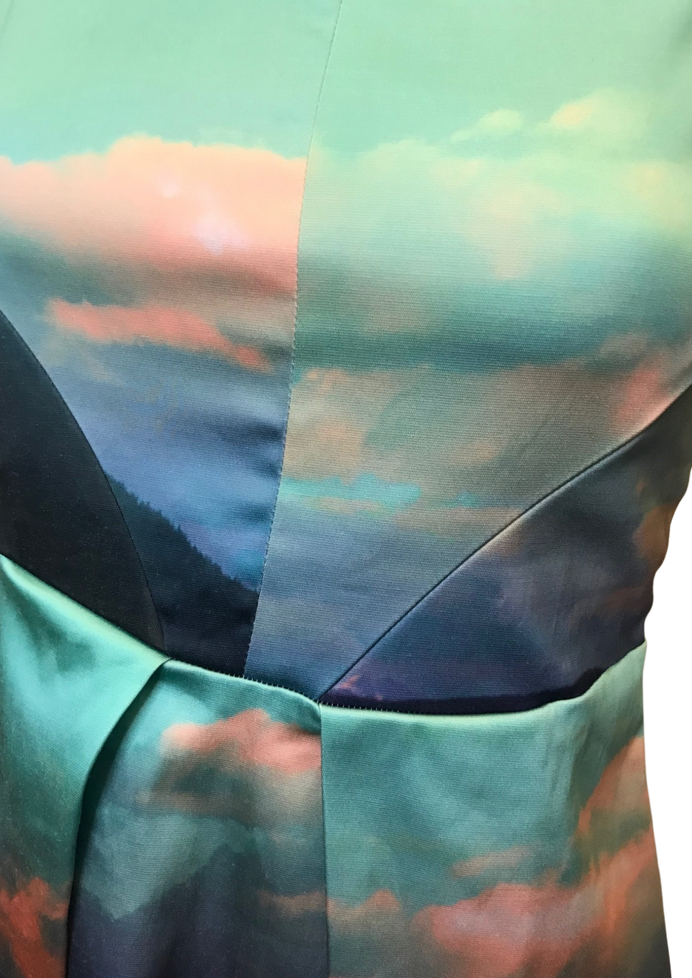 Robe à motifs nuages Taille 36