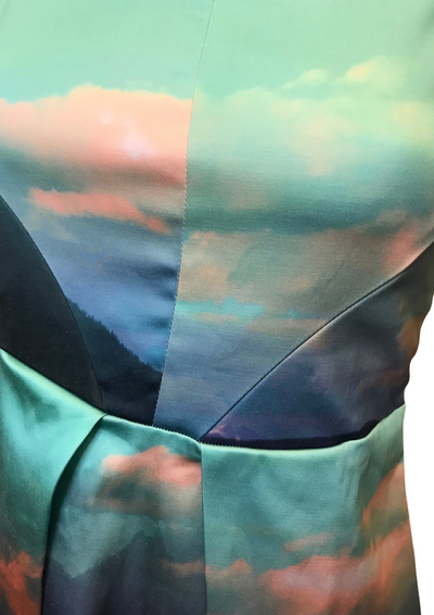 Robe à motifs nuages Taille 36