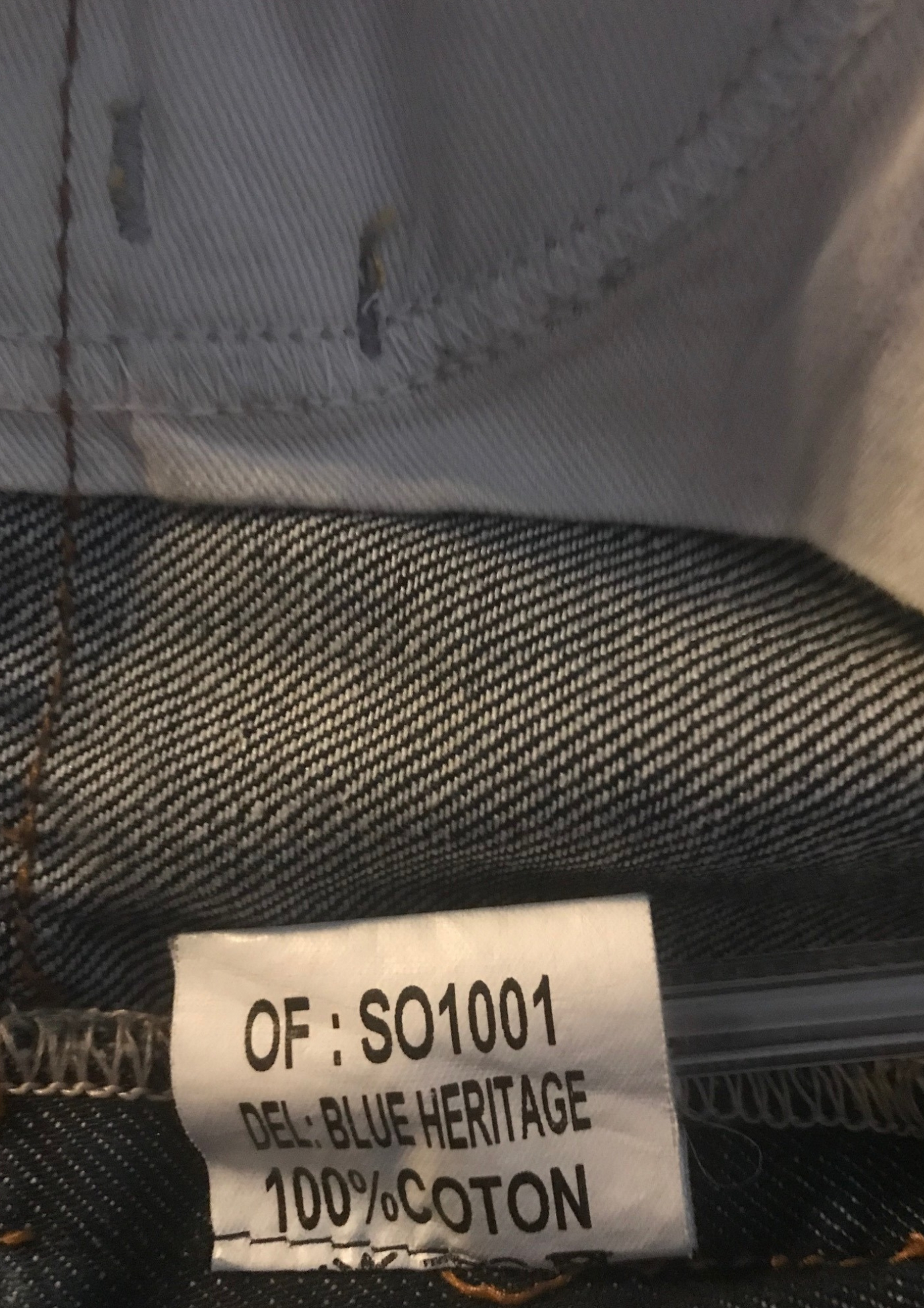 Jean slim bleu foncé Taille 36