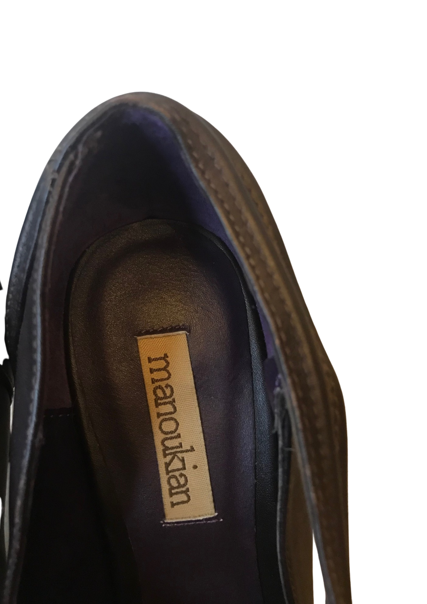 Escarpins en cuir open toe Pointure 39