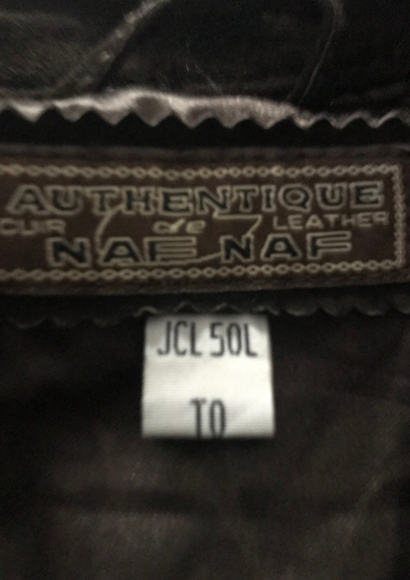 Veste marron daim Taille 34