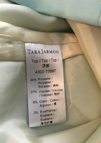 Blouse bleu ciel style années 60 Taille 36