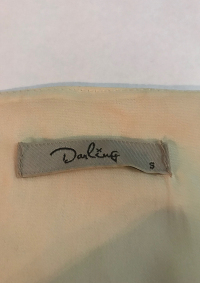 Blouse empiècement dentelle et nœuds Taille 36