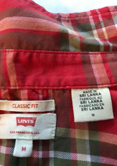 Chemise à carreaux Taille 38